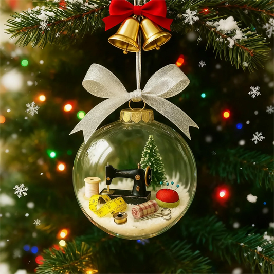 🔥Tidlig julesalg 49 % rabatt🔥🎄Snøkule til høytidssøm🎄