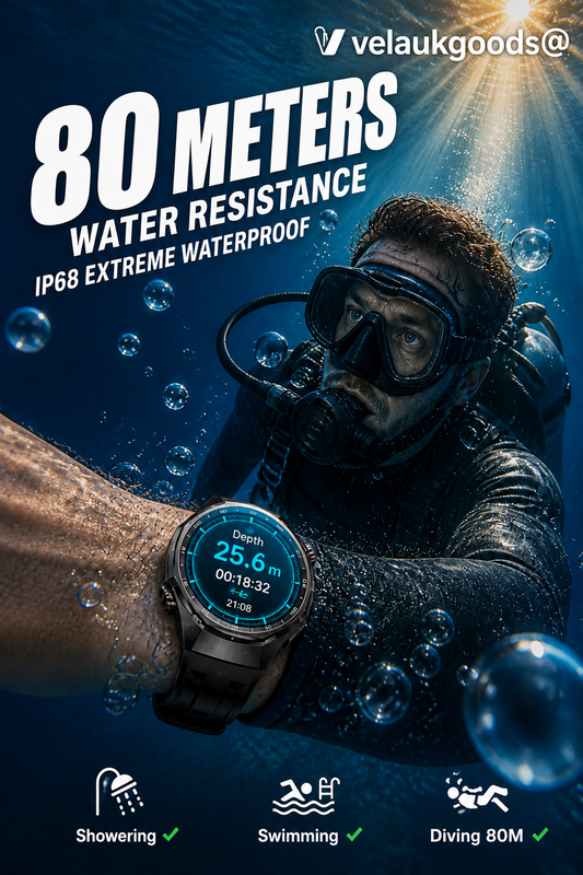 ⌚ Bluetooth-smartklokke med samtalefunksjon – Bestselger