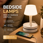 💡 Nattbordslampe med ladestasjon – Lys opp og lad opp nattbordet ditt 🔌