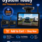 🎁50% avslag de siste tre timene!🔥Trådløst bakspeilkamerasystem i 1080P HD