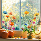 Fargerik Blomsterbukett Vindusklistremerke