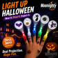 💞50K+ SOLGT! 🎉💡 50% AV! Mini Fargerike LED-fingerlys – Klar flerfarget glød, ett-trykks av/på. Myk elastisk bånd passer komfortabelt – perfekt for fester, konserter og barnelek! 🎶✨