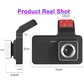 📹 Dashcam med to linser, 1080P HD og nattsyn - 170° vidvinkel