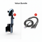 Bilkoppholder telefonfeste – N52 magnet – 360° justerbar – én-hånds betjening