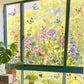 Fargerik Blomsterbukett Vindusklistremerke