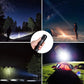 LED oppladbar laser lommelykt 90000 høy lumen