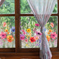 Fargerik Blomsterbukett Vindusklistremerke