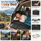 🚗Bilbaksete reisemadrass i memory foam – sammenleggbar camping- og reiseseng for SUV, sedan og lastebil. Bærbar, ikke-oppblåsbar sovematte for bilturer og camping.
