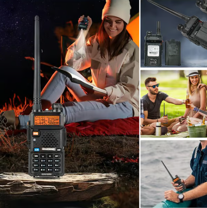 🔥Varmt salg 49% rabatt🔥UV-5R Skinke Radio Lang rekkevidde UV5R Toveis Radio Dual Band Walkie