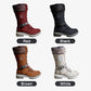 🎁 Hett salg — 50 % RABATT! 🔥 Vanntette knelange snøstøvler for damer 👢