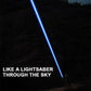 🔥 Kraftig hvit laser lommelykt 🔦 | Oppladbar og zoombar for utendørs! 🌟