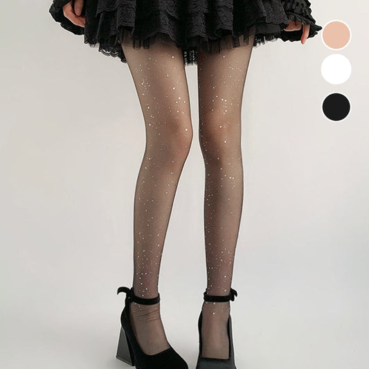 🎀2025 Varmt salg - 70 % rabatt🎀Damesmode Sexy glitter paillettenkousen