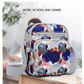 Trendy Lett Veske med Flerromsdesign