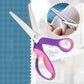 📢📢 50 % RABATT!! 🥳✨ Multifunksjonell sikksakksaks – tagget saks ✂️🧵