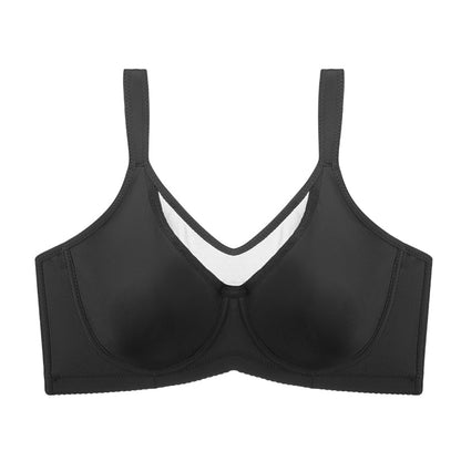 💐 Elegant gjennomsiktig BH for kvinner, full dekning, store størrelser
