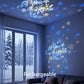 Dynamisk roterende LED-lysprojektor