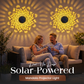 🌞50 % RABATT NÅ! 🌀 Solcelledrevet mandala-lys – Fantastisk mønsterprojeksjon, 2-i-1 gulv- og veggdesign og IP65 vanntett automatisk av/på 🌿