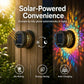 🌞50 % RABATT NÅ! 🌀 Solcelledrevet mandala-lys – Fantastisk mønsterprojeksjon, 2-i-1 gulv- og veggdesign og IP65 vanntett automatisk av/på 🌿