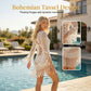 🌊 Bohem Heklet Strandkjole med Dusker – Pustende, luftig & boho chic – perfekt til bassengkanten, stranden eller sommerferien – justerbar passform 🧶
