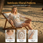 🌊 Bohem Heklet Strandkjole med Dusker – Pustende, luftig & boho chic – perfekt til bassengkanten, stranden eller sommerferien – justerbar passform 🧶