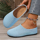 💥Women's Breathable Knit Slip-On Mules – Lightweight & cushioned – Easy on/off, perfect for casual days or quick errands – airy and comfy 🌸