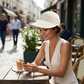 🧢☀️Damesolhatt med justerbar hestehale-åpning – pustende og lett – perfekt til stranden, hagen eller reiser – beskytter pålitelig mot UV-stråling🌿👒