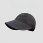🧢☀️Damesolhatt med justerbar hestehale-åpning – pustende og lett – perfekt til stranden, hagen eller reiser – beskytter pålitelig mot UV-stråling🌿👒