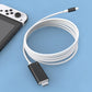 🔥HETT TILBUD🔥 USB-C til HDMI-adapterkabel – Switch, mobil & nettbrett → TV med én kabel! 📱💻📺