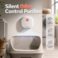 🌬️Si farvel til ubehagelige lukter med denne! Smart Quiet Pet Odor Eliminator