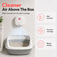 🌬️Si farvel til ubehagelige lukter med denne! Smart Quiet Pet Odor Eliminator