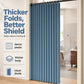 🚪Borefri folding partisjonsgardin – enkel installasjon – personvern & lysspærring – elegant foldedesign – dobbeltsidig magnetlukking – allsidig bruk