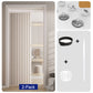 🚪Borefri folding partisjonsgardin – enkel installasjon – personvern & lysspærring – elegant foldedesign – dobbeltsidig magnetlukking – allsidig bruk