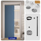 🚪Borefri folding partisjonsgardin – enkel installasjon – personvern & lysspærring – elegant foldedesign – dobbeltsidig magnetlukking – allsidig bruk