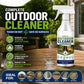 🏠 50% RABATT – Multi-overflate utendørs rens – virker på 3–5 minutter – fjerner alger, mugg & skitt – for terrasser, dekk, gjerder & stein – enkel spray