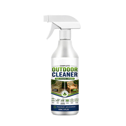🏠 50% RABATT – Multi-overflate utendørs rens – virker på 3–5 minutter – fjerner alger, mugg & skitt – for terrasser, dekk, gjerder & stein – enkel spray