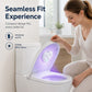 🚽 KJØP 1, FÅ 1 GRATIS – UVC toalett sterilisator – UV-lys – smart sensor – kompakt hjertedesign – for et renere toalettmiljø – 2 enheter til prisen av 1