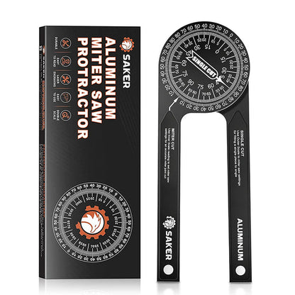 💥 50% rabatt! 📐 Vinkelmåler for krone‑list og gulvlister – nøyaktige målinger uten beregninger. Robust ABS, lasergravert skala, enhånds betjening ✅