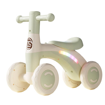 🚲 Balansesykkel for babyer og småbarn med musikk og lys | Morsom gåbil for tidlig balanse og koordinasjon | Perfekt for 1–3 år 🎵✨