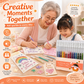 🎨 Hurtigtørkende Glitterpenn-sett for Kort, Planleggere og Scrapbooking