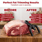 🔥 30 % RABATT! 🥩 Håndholdt fettfjerner for biff og svinekjøtt – bærbart verktøy for fjerning av kjøttfett, enkel trimming av brisket – BBQ-kjøkkenredskap