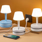 💡 Nattbordslampe med ladestasjon – Lys opp og lad opp nattbordet ditt 🔌