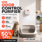 🌬️Si farvel til ubehagelige lukter med denne! Smart Quiet Pet Odor Eliminator