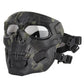 Skjelett-Skrekkhjelm-Maske
