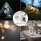 ✨Hengende sommerfugler med solcelledrevet LED-lys som ornament