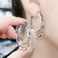 ✨Triple Hoop Diamond øreringer( 50%avslag)