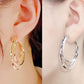 ✨Triple Hoop Diamond øreringer( 50%avslag)