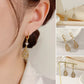 [beste gave] Elegante dråpeformede rhinestone øredobber
