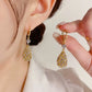 [beste gave] Elegante dråpeformede rhinestone øredobber